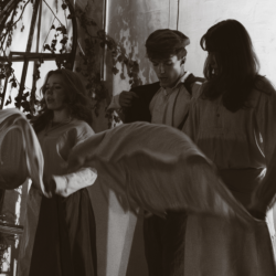 Factory workers: Tosia Celner, Mateusz Majka, Wiktoria Zygmunt