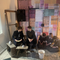 In the Janitor's corner