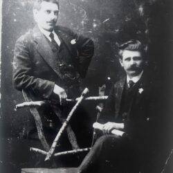 Antoni Ronek and Karol Kotarski, heads of the PPS Tomaszów. Collection of the Polish National Archives